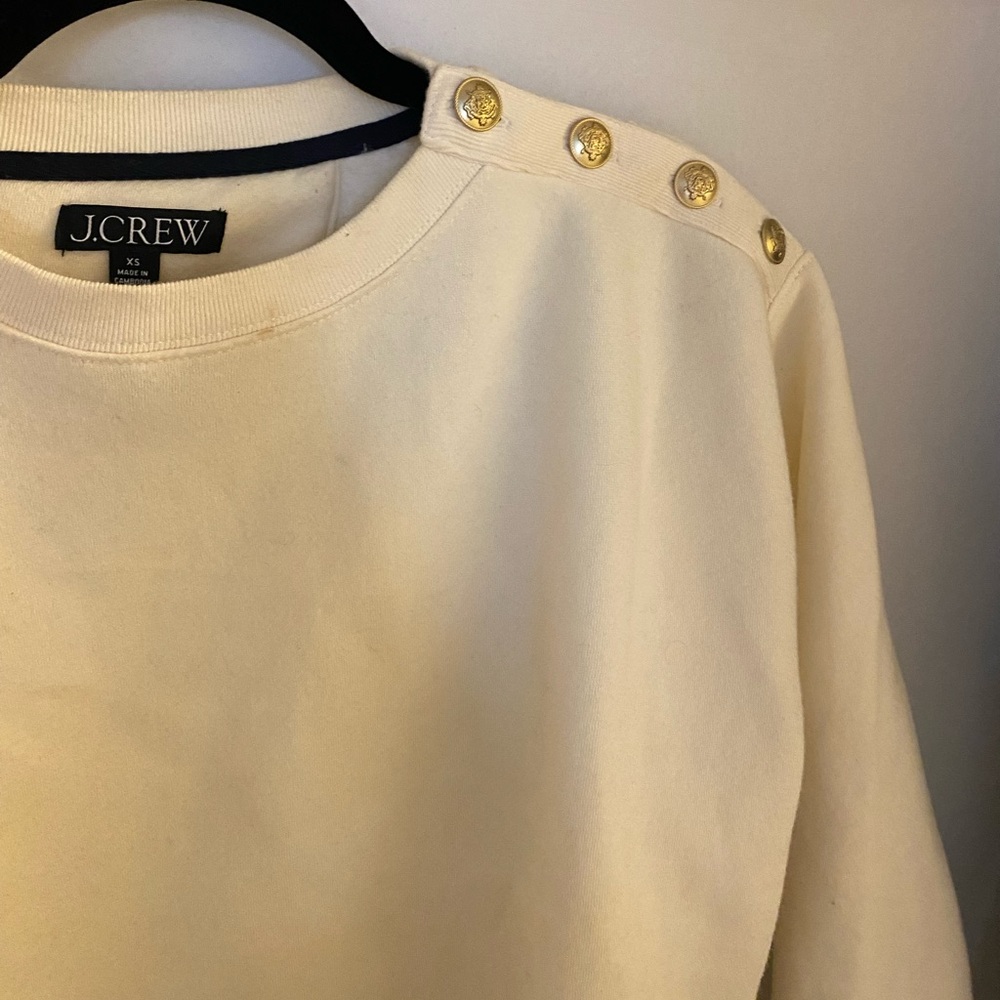 Jcrew Heritage Fleece Crewneck Sweatshirt